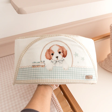 Toalha Fralda Off White "DouDou"