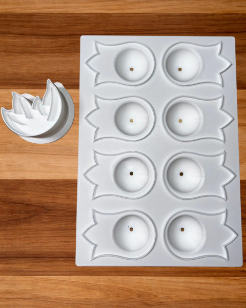 Forma de Ravioli Tulipa - Colecao Floral Exclusiva Pastamaker - comprar online