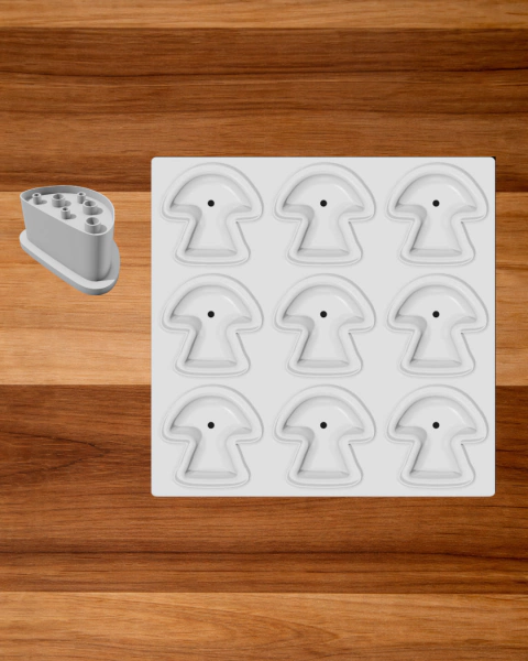 Forma de Ravioli Cogumelo - Design Exclusivo Pastamaker - comprar online