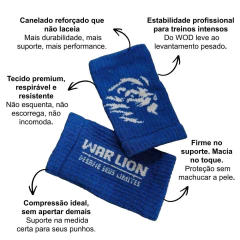 Kit 2 pares Munhequeira canelada / seca suor na internet