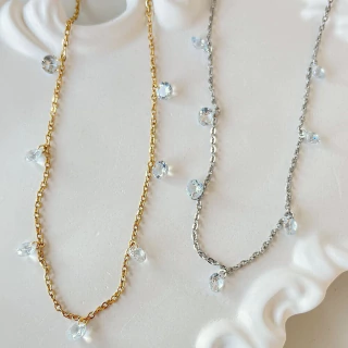 Chocker zircônias em aço inoxidável
