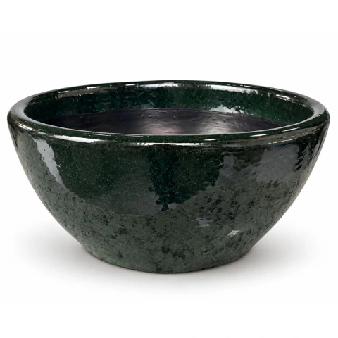 CUIA CERÂMICA NACIONAL CUIABÁ VERDE ESMALTADO A14CM X D27CM