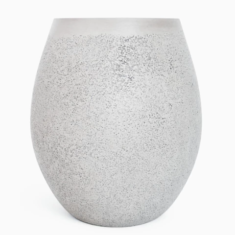 VASO ASPLENIO BIOCONCRETO AERADO G BEM SUCEDIDO A70CM X D58CM