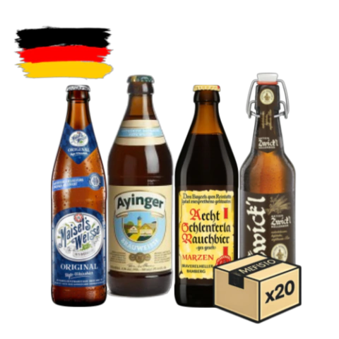 Pack Alemania (1 bulto: 20u)