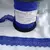 0504 - renda com lycra fina cor roxo largura 3,5cm, 60 metros