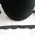 1232 - Renda com lycra preto largura 2cm, 715 metros