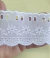 0364 - Bordado inglês Poliéster, Largura 6,5 cm, 13,7 Metros - comprar online