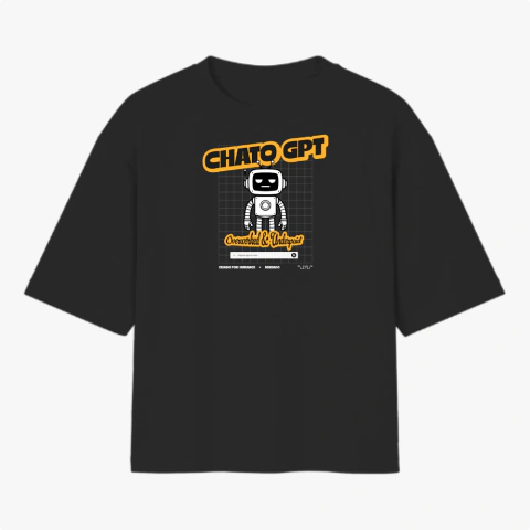 Camiseta Oversized | Chato GPT
