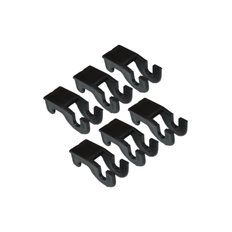 Kit 6 Presilhas (Travas) para Grade de Ventilador de Aço - Original Lorensid (Universal)