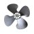 Hélice 4 Pás Ventilador Lorensid 50cm Tufão Prata - Motor M1