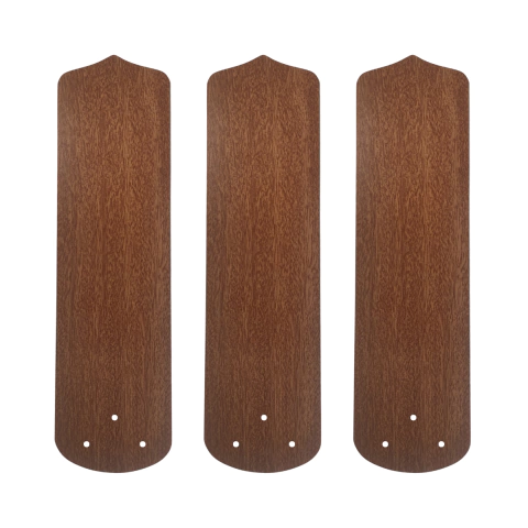 Jogo de 3 Pás em MDF (Motor M3) para Ventilador de Teto Lorensid - Mogno / Tabaco - comprar online