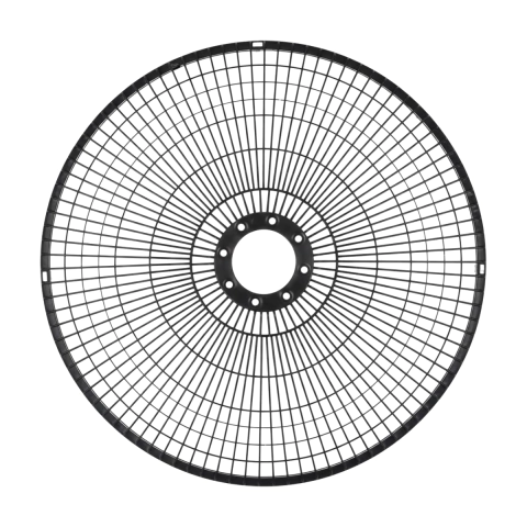 Grade Para Ventilador Wind 40cm Preta - Plástico Virgem Reforçado