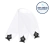Jogo de 3 Pás Acrílico Transparente (Motor M3) para Ventilador Lorensid - Branco (P02) Primor na internet