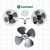Hélice 4 Pás Ventilador Lorensid 50cm Tufão Prata - Motor M1 - comprar online
