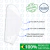Jogo de 3 Pás Acrílico Transparente (Motor M3) para Ventilador Lorensid - Branco (P02) Primor - Universo das Peças