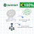 Kit 3 Garras de Ferro para Ventilador de Teto Lorensid - Branco Completo (Com Parafusos) na internet
