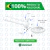 Kit 3 Garras de Ferro para Ventilador de Teto Lorensid - Branco Completo (Com Parafusos) - Universo das Peças