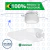 Jogo de 3 Pás Acrílico Transparente (Motor M1-M2) para Ventilador Lorensid - Cristal Aristocrata (P05) - Universo das Peças