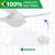 Imagem do Jogo de 3 Pás Acrílico Transparente (Motor M1 M2) para Ventilador Lorensid - Branco (P02) Primor
