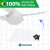 Jogo de 3 Pás Acrílico Transparente (Motor M3) para Ventilador Lorensid - Branco (P02) Primor - loja online