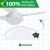 Jogo de 3 Pás Injetadas (Motor M3) para Ventilador Lorensid - Branco (P02) Primor - loja online