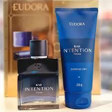 Kit Eudora Bad Intention Masculino Colônia 100 ml + Shower Gel 200 g