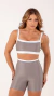 Conjunto Aura Cinza Fendi