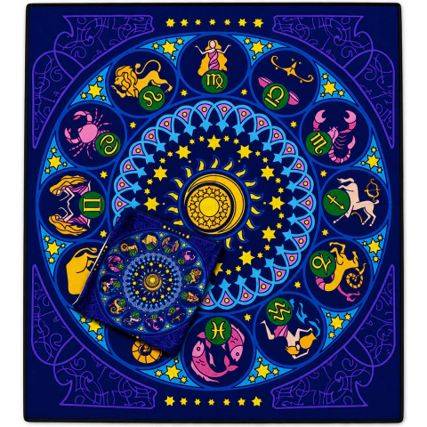 Paño de Tarot 73 × 73 cm con Bolsita