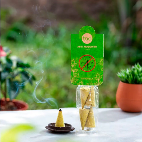 Conos Anti Mosquito TAO Citronela x4 - Para Patios y Ambientes - comprar online