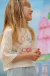 CONJUNTO MYLU FUN HELLO SUNSET BLUSA E SAIA BABADOS - Safira Luxo
