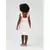 VESTIDO LULUZINHA RODADO LISTRADO ROSA - Safira Luxo