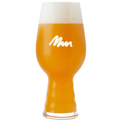 Vaso IPA MUR Garabato Blanco 30cl
