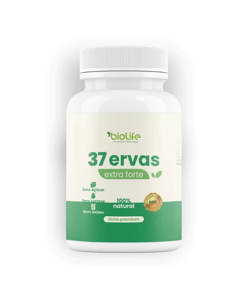 37 ERVAS EMAGRECEDOR CONCENTRADO e EXTRA FORTE (BIOLIFE)