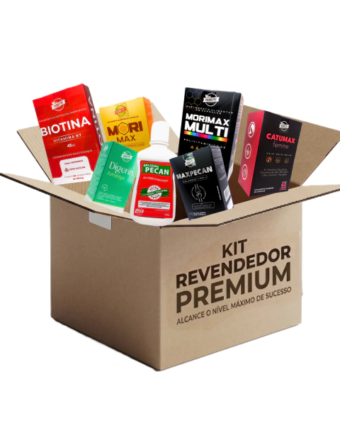 KIT PREMIUM REVENDA – Suplementos, Ervas e Alimentos Funcionais
