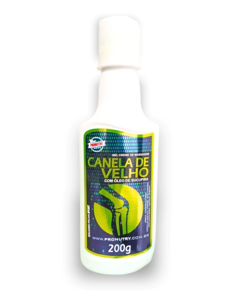 BÁLSAMO GEL MASSAGEADOR CANELA DE VELHO 200g - PRONUTRY