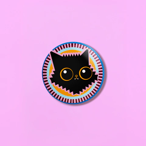 BOTTON GATO PLATI - comprar online
