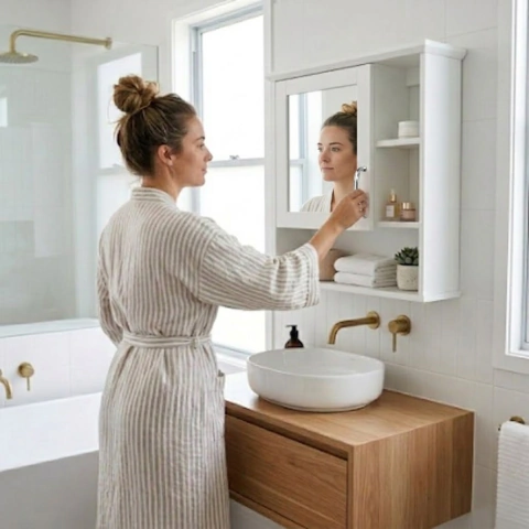 Botiquín De Baño Con Espejo - comprar online