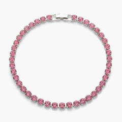 Pulseira Riviera Cores Ródio
