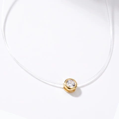 Colar Nylon Ponto de Luz