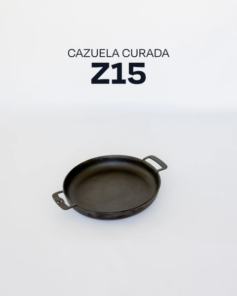 Cazuela de Hierro Curada ZUR Z15