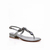 Sandalia Amelie Gris SS25 - Santesteban Shop Online