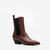 Bota corta Austin en cuero Brown - tienda online