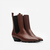 Bota corta Austin en cuero Brown - comprar online