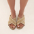 Sandalia Capri Gamuzon Beige - comprar online