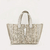 Chaguar Edition - Cartera Eastwood Tiza con tiras de chaguar