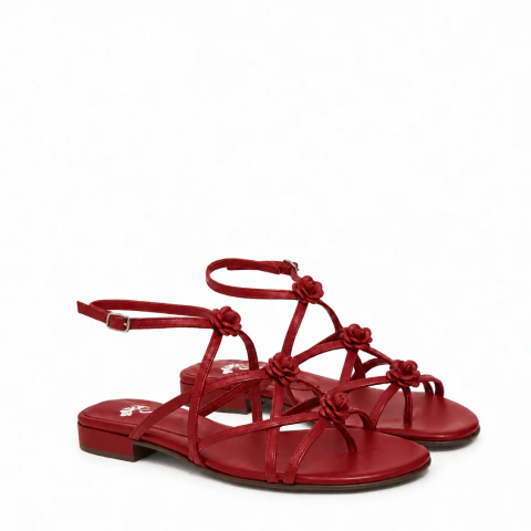 Sandalia ojota Parma Roja SS27 - a pedido