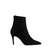 Bota corta Plumetti de gamuza Negro - Santesteban Shop Online