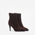 Bota corta Plumetti gamuza Chocolate