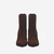 Bota corta Plumetti gamuza Chocolate - Santesteban Shop Online