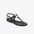 Sandalia Royal Negro Chata Metal en internet